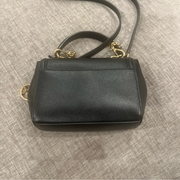 Michael Michael Kors Jet Set Extra-Small Crossbody Holliday black and gold - Picture 3 of 11